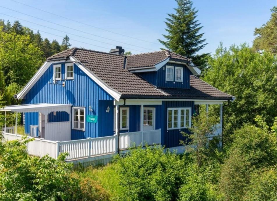 Blue House Brevik Porsgrunn酒店 外观 照片